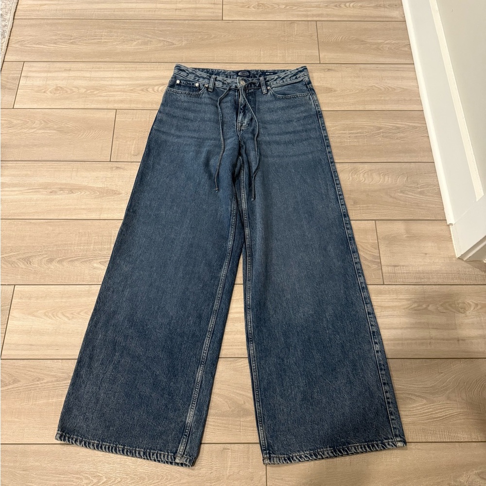 Scoop NYC Dark Blue Flare Jeans